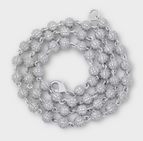 Ball Moissanite Chain