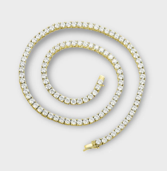 Moissanite Tennis Chain