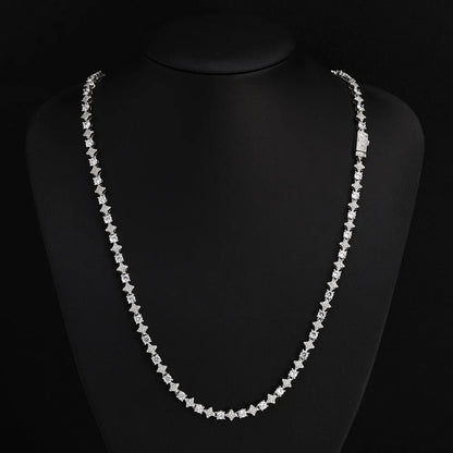 Moissanite Star Tennis Chain
