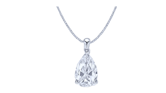 moissanite necklace